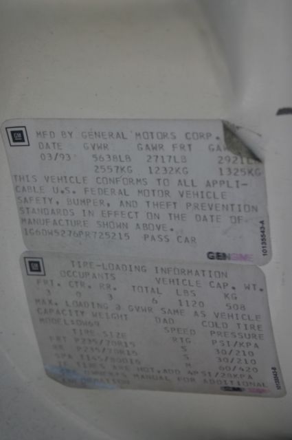 1993 Cadillac Brougham Fleetwood - photo 9