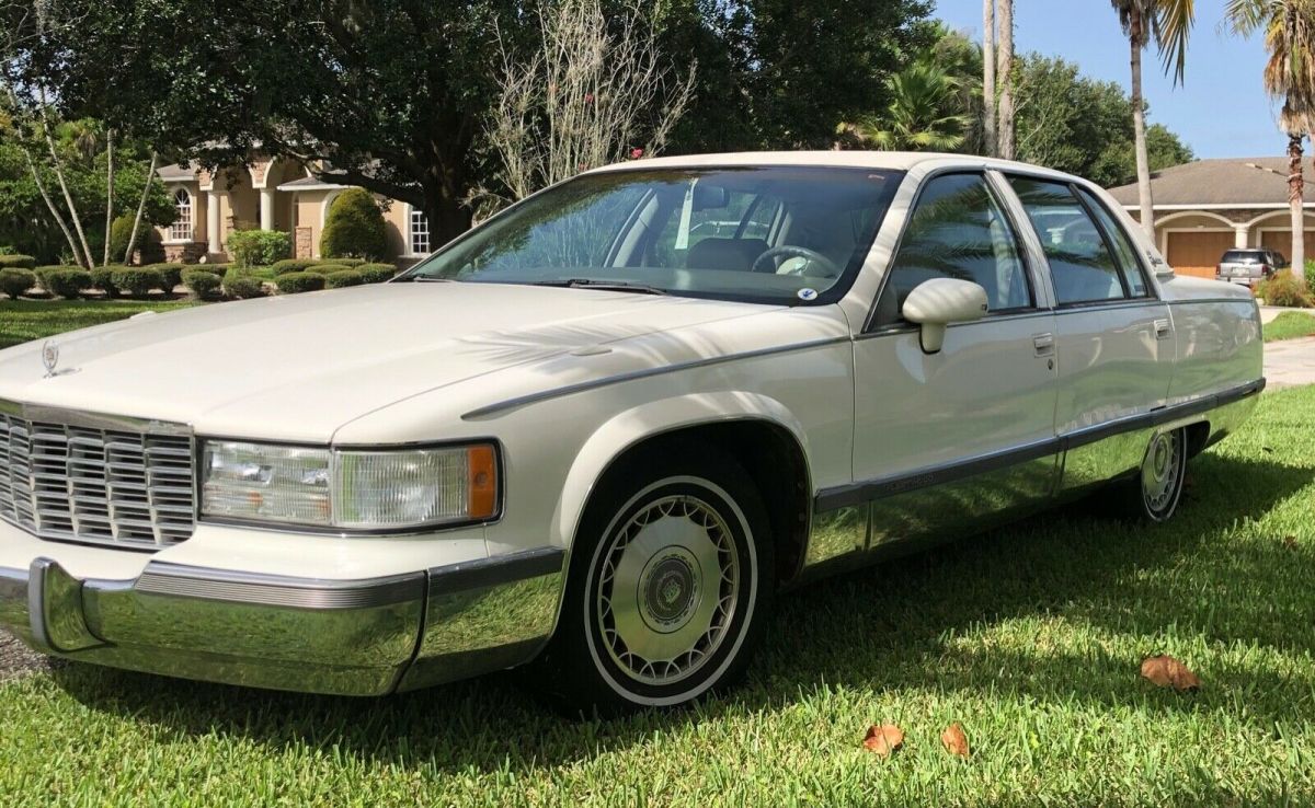 1993 Cadillac Fleetwood Brougham Low Owner Low 91K Miles Florida Car 1993 Cadillac Fleetwood Brougham 91K Southern Garaged CARFAX!