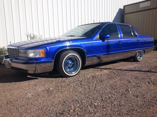 1993 Cadillac Fleetwood Brougham Lowrider Low Rider Custom 1993 Cadillac Fleetwood Chrome