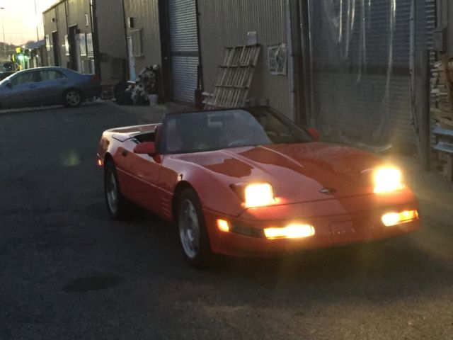 1993 chevorlet corvette convertible 6speed 1993 Chevrolet Corvette