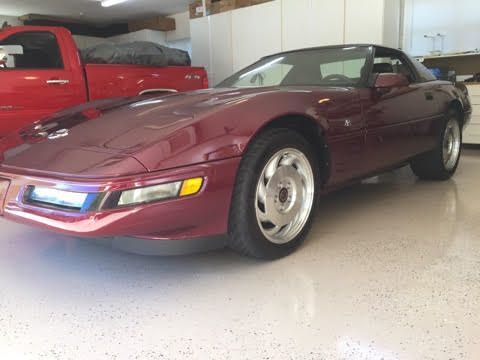 1993 Chevorolet Corvette 40th Anniversary - 830 Actual Miles 1993 Chevrolet Corvette