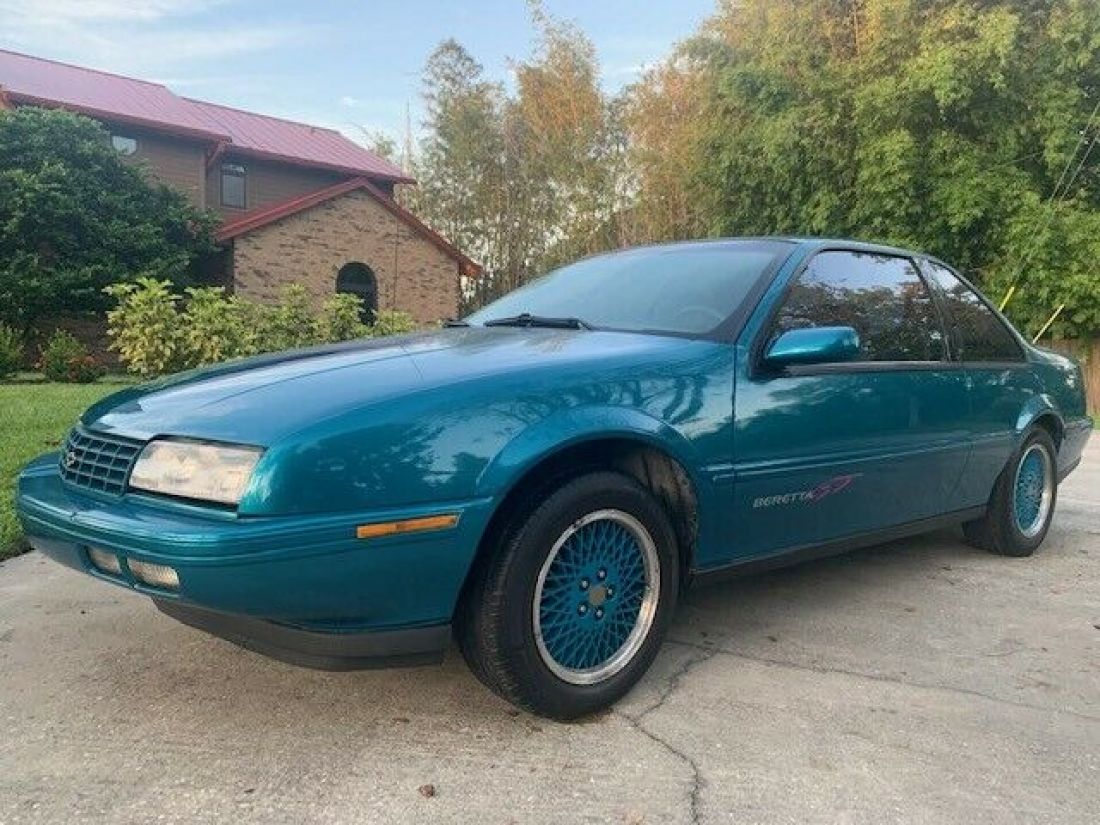 1993 Chevrolet Beretta GT 3.1L V6 2 Door Coupe Automatic Camaro Clean NO RESERVE 1993 Chevrolet Beretta GT