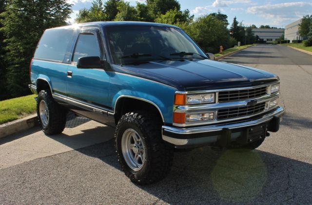 1993 Chevrolet Blazer 124k blue - photo 4
