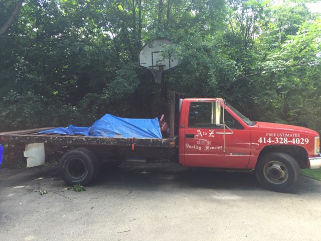 1993 Chevrolet C3500 Cheyenne Dually Flat Bed 1993 Chevrolet C/K Pickup 3500