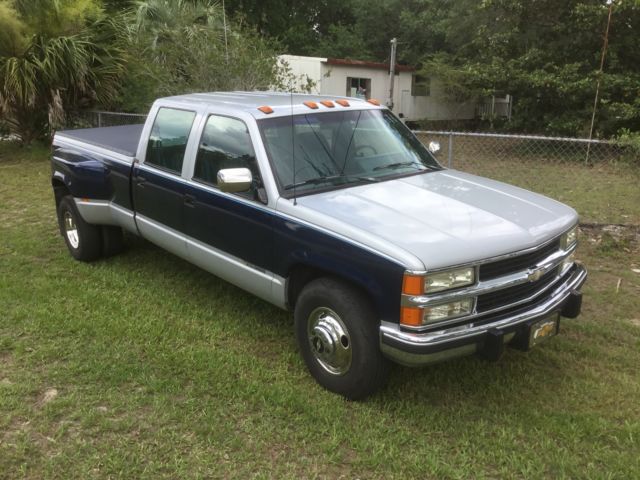1993 Chevrolet C3500 crew cab dually 79k miles zero rust from Nevada clean 454 1993 Chevrolet Other Pickups Crew Cab 4 door