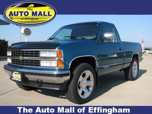 1993 Chevrolet C/K 1500 Reg. Cab W/T 6.5-ft. Bed 4WD 63,000 Miles Teal 5.7L V8 1993 Chevrolet C/K Pickup 1500 Reg. Cab W/T 6.5-ft. Bed 4WD