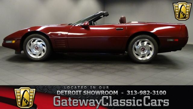 1993 Chevrolet Corvette 25198 Miles Ruby Red Convertible 5.7L V8 MPI OHV 16V 4 1993 Chevrolet Corvette