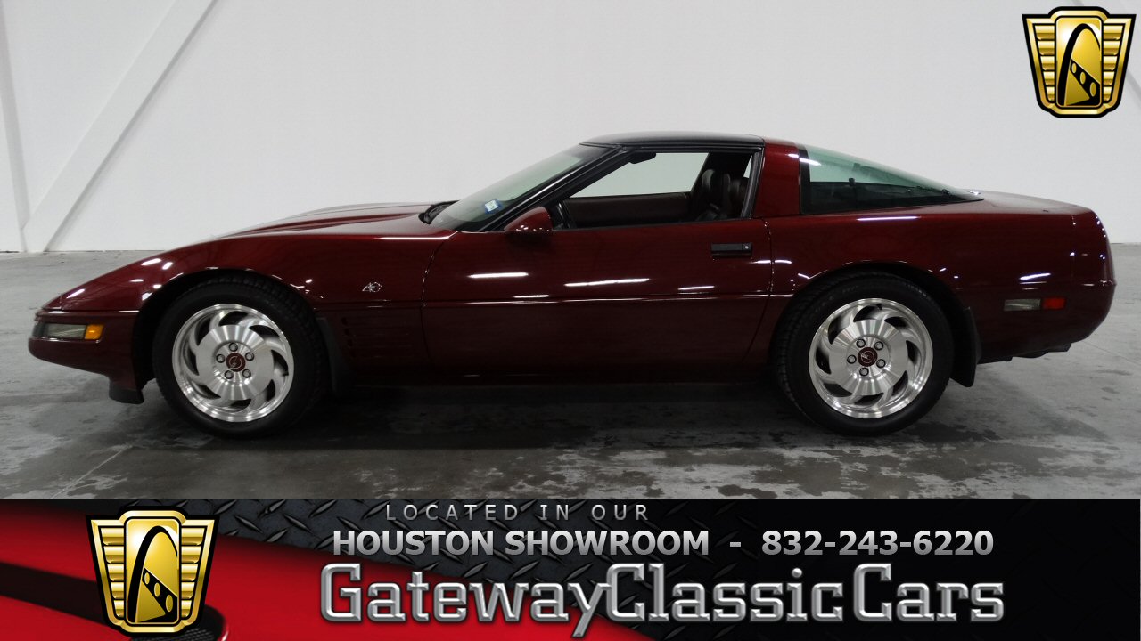 1993 Chevrolet Corvette 30200 Miles Burgundy 2 Door Coupe 5.7 LT1 V8 4-Speed Au 1993 Chevrolet Corvette