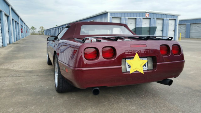 1993 Chevrolet Corvette 40th Anniversary Edition Convertible 2-Door - photo 2