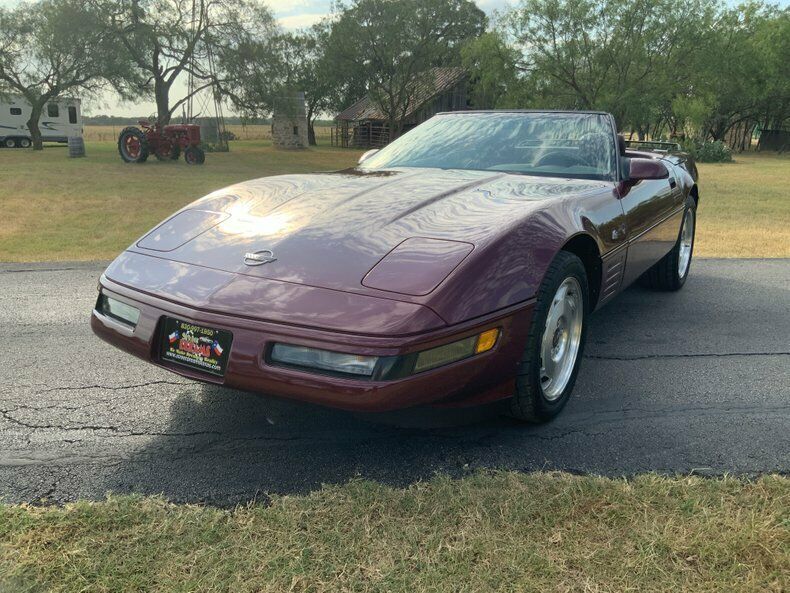 1993 Chevrolet Corvette Convertible, 1039 Miles, Pristine 1039 Miles Ruby Red Me 1993 Chevrolet Corvette Convertible, 1039 Miles, Pristine
