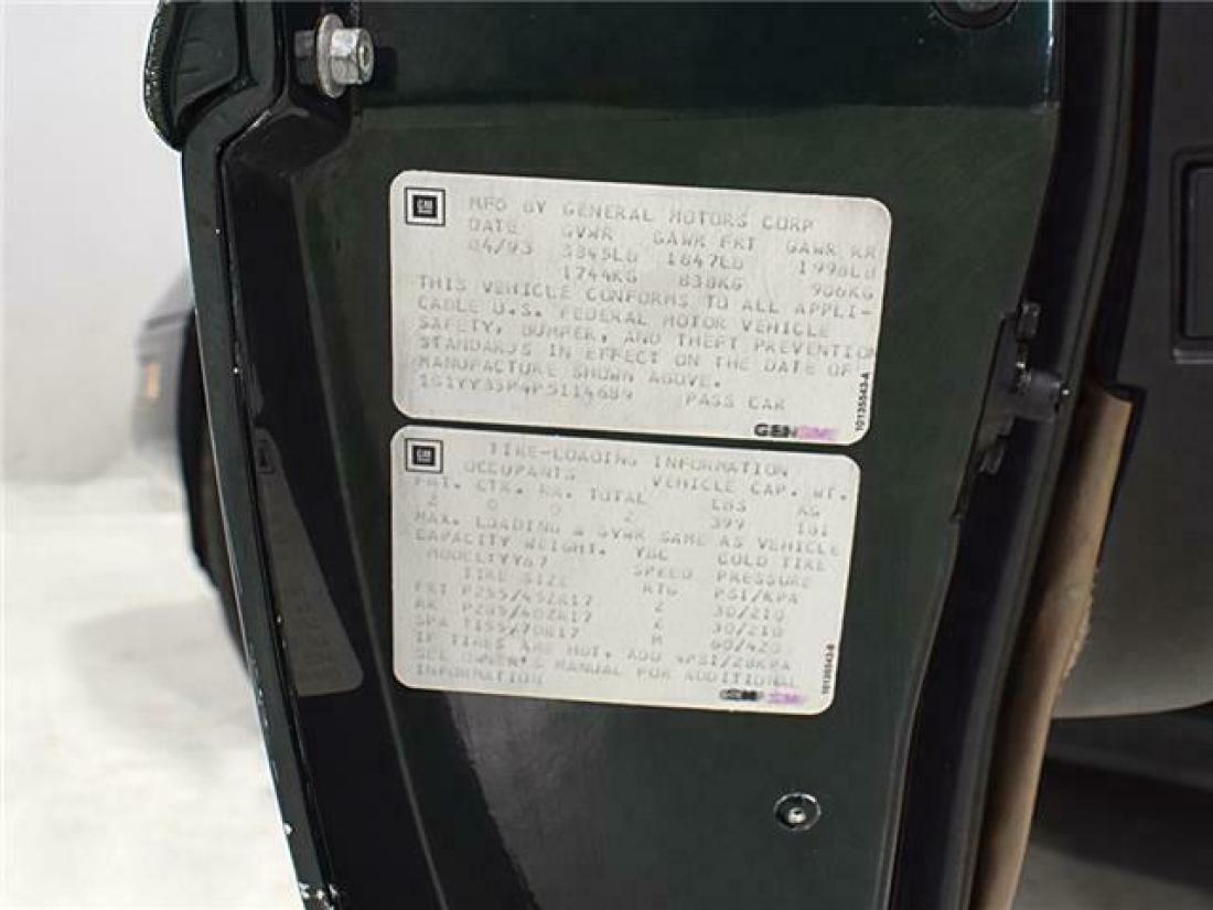 1993 Chevrolet Corvette - photo 12