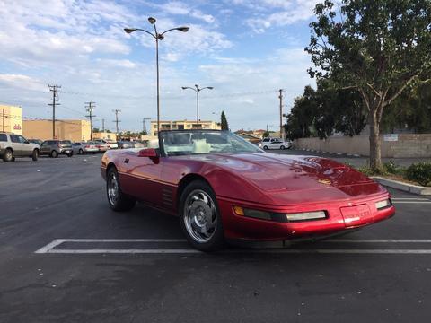 1993 Chevrolet Corvette Convertible Get Your Own Little Red Corvette!! 1993 Chevrolet Corvette Convertible