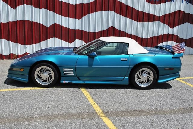 1993 Chevrolet Corvette LT-1 Convertible, w Hardtop, Quasar Blue Metallic 1993 Chevrolet Corvette LT-1