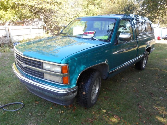 1993 CHEVROLET SHORT BOX PICKUP... CLEANEST EVER- all original paint @ interior 1993 Chevrolet C/K Pickup 1500