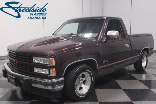 1993 Chevrolet Silverado 10013 Miles Black Cherry Pearlescent Pickup Truck 383 1993 Chevrolet Silverado 1500 --