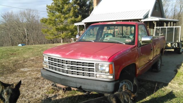 1993 Chevrolet Work Truck 4x4 1993 Chevrolet C/K Pickup 1500