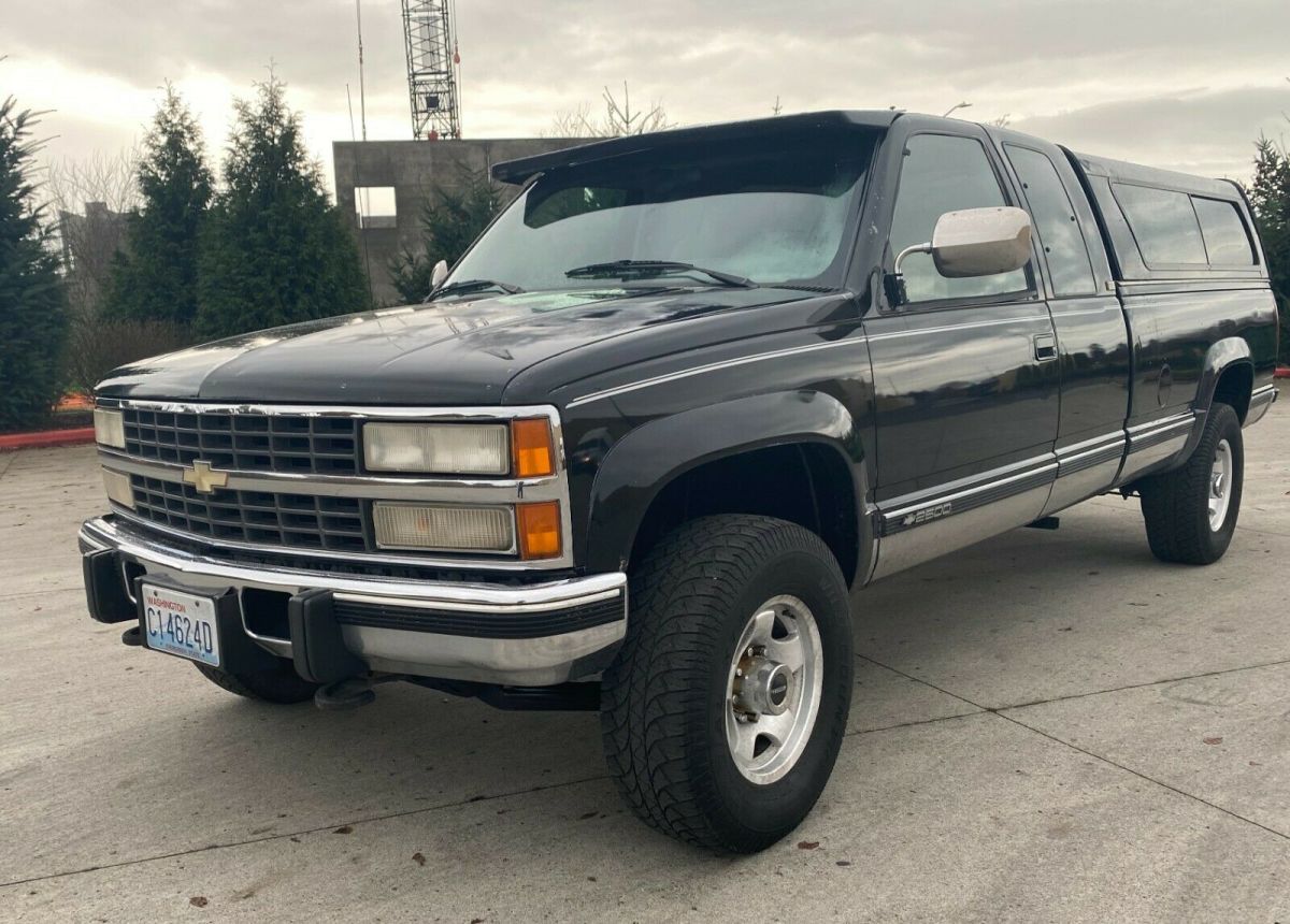 1993 Chevy Silverado 2500 extended cab 4 x 4 turbo diesel 1993 Chevrolet Silverado 2500