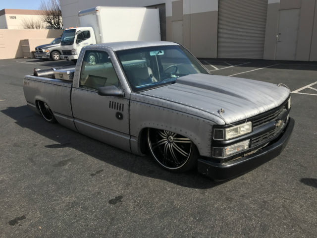 1993 Chevy Silverado c1500 bagger custom slammed bagged NO RESERVE regular cab 1993 Chevrolet C/K Pickup 1500