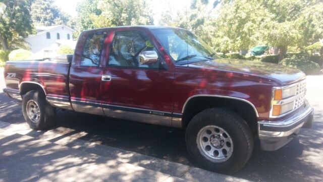 1993 Chevy Silverado Z71 Extended Cab 4WD Loaded 1993 Chevrolet Silverado 1500 Z71 Extended Cab Short Bed