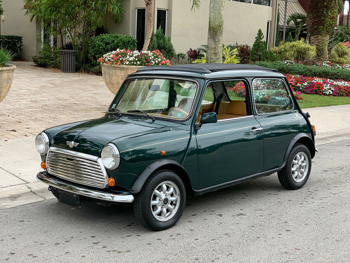 1993 Classic Mini Cooper 1300 ragtop similar to fiat 500 austin mg micro car 1993 Austin Mini 1300 cooper ragtop SEE VIDEO!