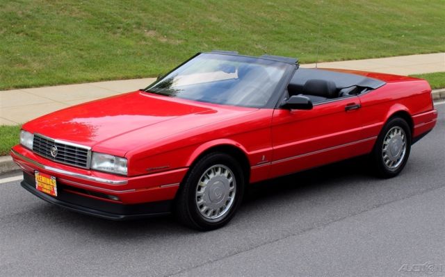 1993 Convertible Used 4.6L V8 32V Automatic FWD 1993 Cadillac Allante Convertible