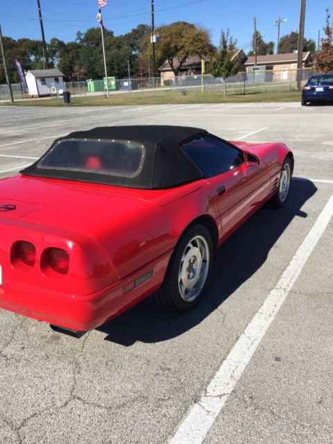 1993 Chevrolet Corvette Red and black - photo 4