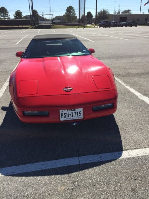 1993 Chevrolet Corvette Red and black - photo 8