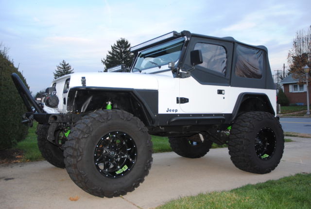 1993 Custom Wrangler YJ lifted new build! 1993 Jeep Wrangler