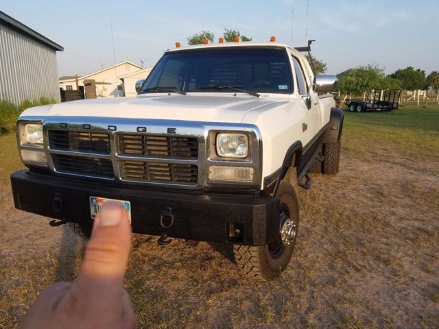 1993 Dodge 4x4 Diesel 1993 Dodge Ram 3500 SLT