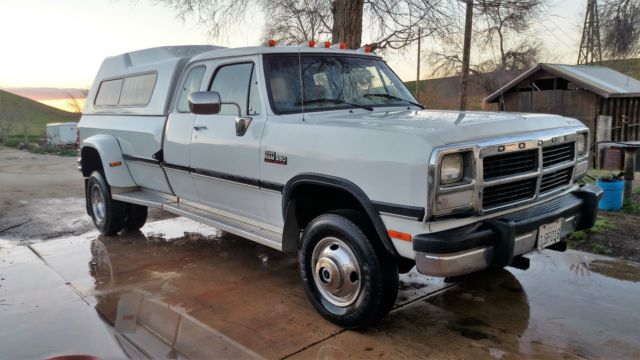 1993 Dodge Cummings 3500 LE 4x4 5 speed dually "Grandpa's Truck" Only 65k miles! 1993 Dodge Ram 3500 LE