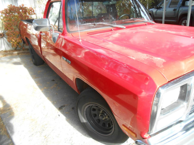 1993 Dodge D 150 2wd automatic 1993 Dodge Other Pickups