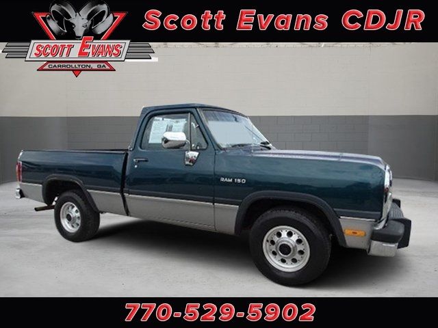 1993 Dodge D150 & W150 1993 Dodge Other Pickups Runs Drives Body Inter VGood 318V8 Tow
