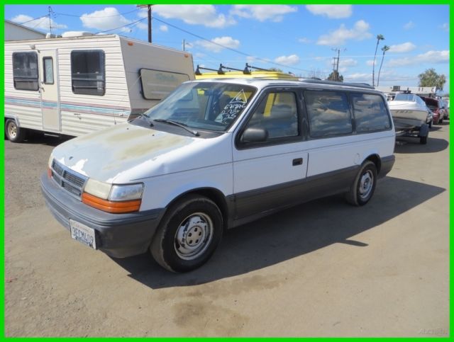 1993 Dodge Grand Caravan LE Used 3.3L V6 12V Automatic Minivan/Van NO RESERVE 1993 Dodge Grand Caravan LE