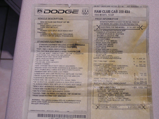 1993 Dodge Ram 3500 - photo 10