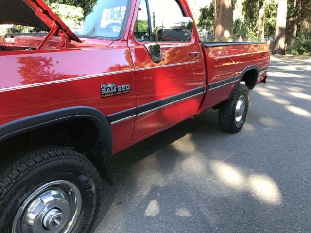 1993 Dodge Ram 2500 LE Power Ram 250 Regular Cab 4X4 Only 46,021 Miles - photo 13
