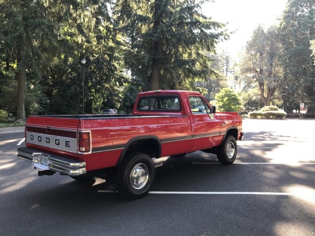 1993 Dodge Ram 2500 LE Power Ram 250 Regular Cab 4X4 Only 46,021 Miles - photo 6