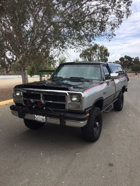 1993 Dodge Power Wagon 250 LE Cummins Turbo Diesel Auto 4x4 1993 Dodge Ram 2500