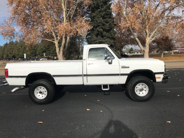 1993 DODGE RAM 250 CUMMINS TURBO DIESEL INTERCOOLED 4X4 5 SPEED A SURVIVOR 1993 Dodge Other Pickups CUMMINS TURBO DIESEL INTERCOOLED