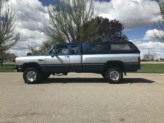 1993 DODGE RAM 250 LE 4X4 SUPER-CAB 5.9L TURBO DIESEL ONLY 214.072 ACTUAL MILES 1993 Dodge Ram 2500 W-250