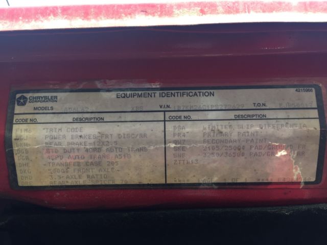 1993 Dodge Ram 2500 - photo 9
