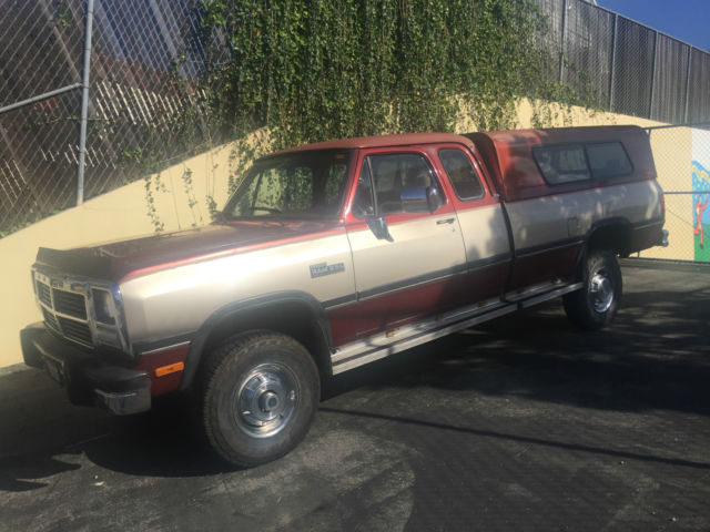1993 Dodge Ram 2500 supercab 4x4 Diesel California truck ***Low miles*** 1993 Dodge Ram 2500