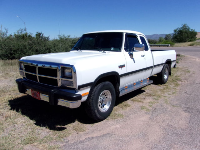 1993 Dodge Ram DIESEL 250 LE Club Cab Cummins Diesel 5.9L 2WD Pickup 1993 Dodge Ram 2500 Club cab