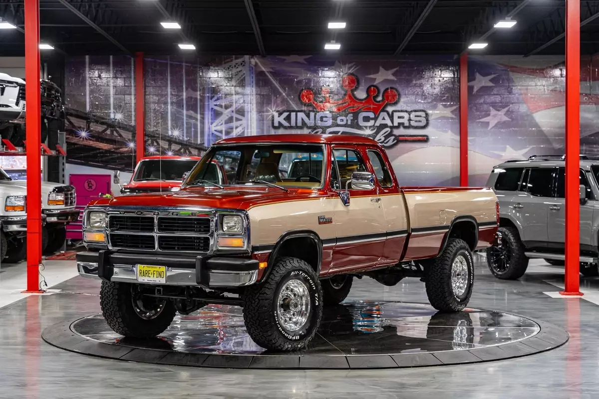 1993 DODGE RAM POWER 250 LE 4X4 EXTENDED CAB 5.9L CUMMINS DIESEL MANUAL 75K MILE 1993 Dodge D250 & W250 Club Cab 149" WB 4WD