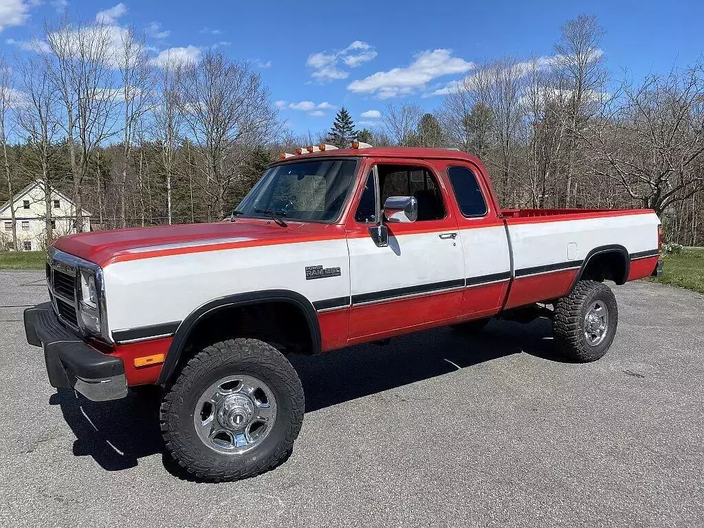 1993 DODGE RAM W250 LE 1ST GENERATION BARN FIND SURVIVOR 1993 Dodge Ram 2500 LE Edition BARN FIND SURVIVOR