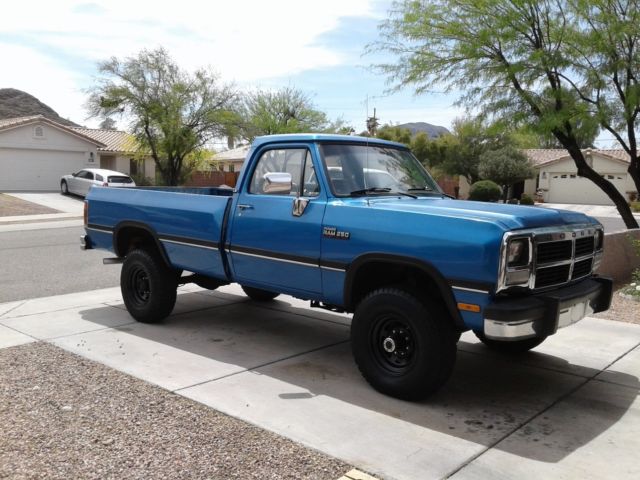 1993 Dodge Ram W250 LE Cummins 4X4 1993 Dodge Other Pickups LE
