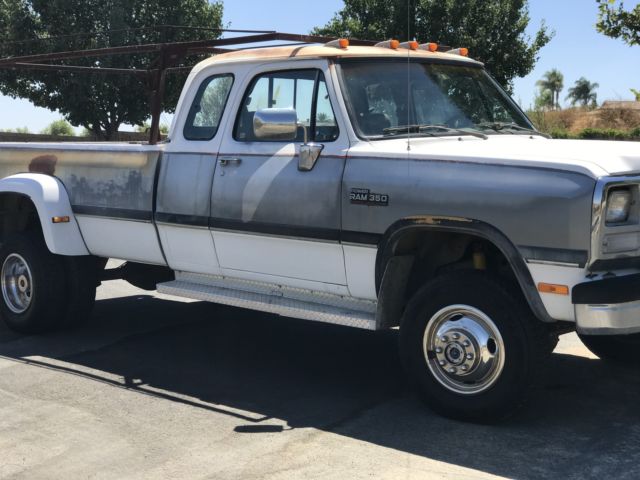1993 Dodge Ram W350 Cummins diesel 4x4 ex cab dually 48k miles! One owner 1993 Dodge Other Pickups Extra cab