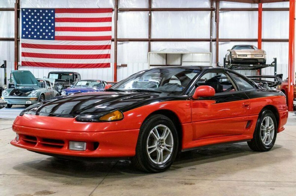 1993 Dodge Stealth 100706 Miles Red / Black Coupe 3.0L V6 4-Speed Automatic 1993 Dodge Stealth