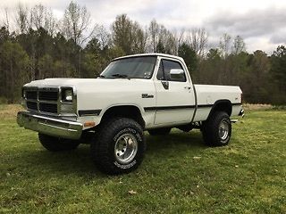 1993 Dodge W150 Base Standard Cab Pickup 2-Door 5.2L 4x4 1993 Dodge Other Pickups Base Standard Cab Pickup 2-Door