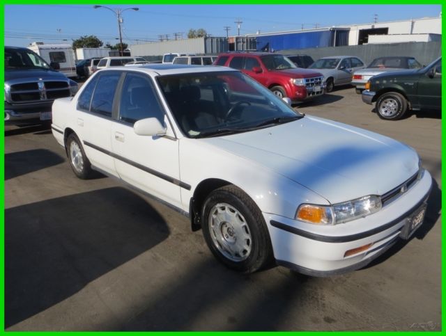 1993 EX Used 2.2L I4 16V Automatic FWD Sedan NO RESERVE 1993 Honda Accord EX