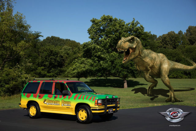 1993 Explorer - Jurassic Park Replica! Live the movie everyday!!! 1993 Ford Explorer